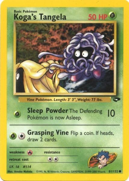 Koga's Tangela (81/132) [Gym Challenge Unlimited] | Odin's Place