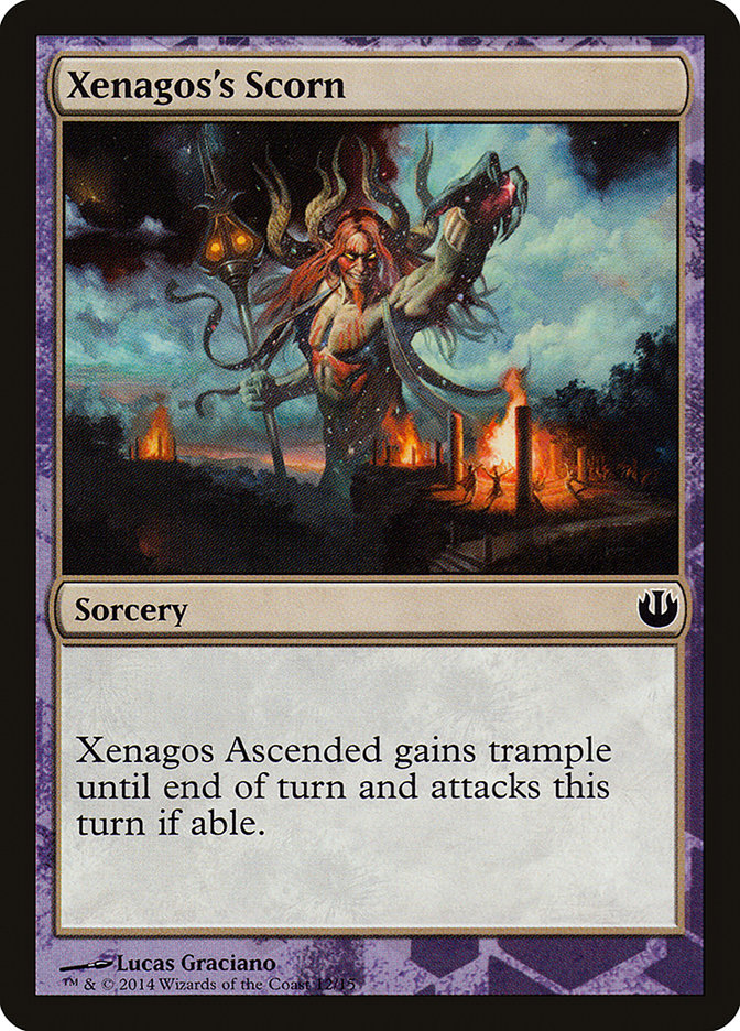 Xenagos's Scorn [Journey into Nyx Defeat a God] | Odin's Place