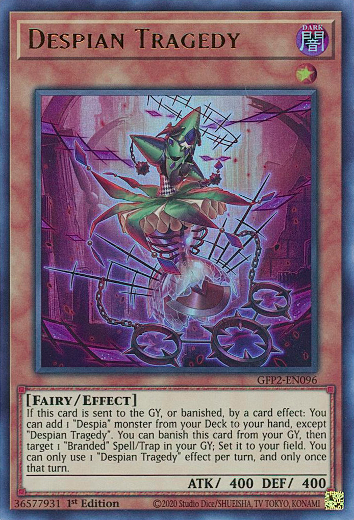 Despian Tragedy [GFP2-EN096] Ultra Rare | Odin's Place