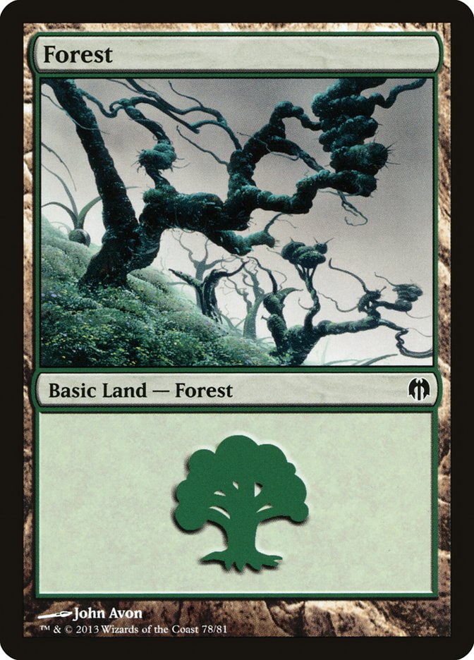 Forest (78) [Duel Decks: Heroes vs. Monsters] | Odin's Place