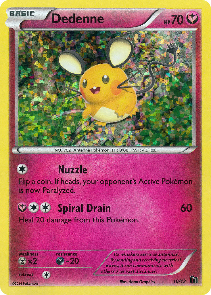 Dedenne (10/12) [McDonald's Promos: 2016 Collection] | Odin's Place