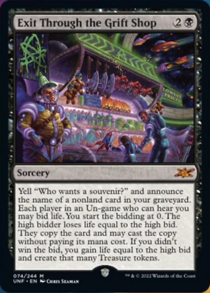 Exit Through the Grift Shop [Unfinity] | Odin's Place
