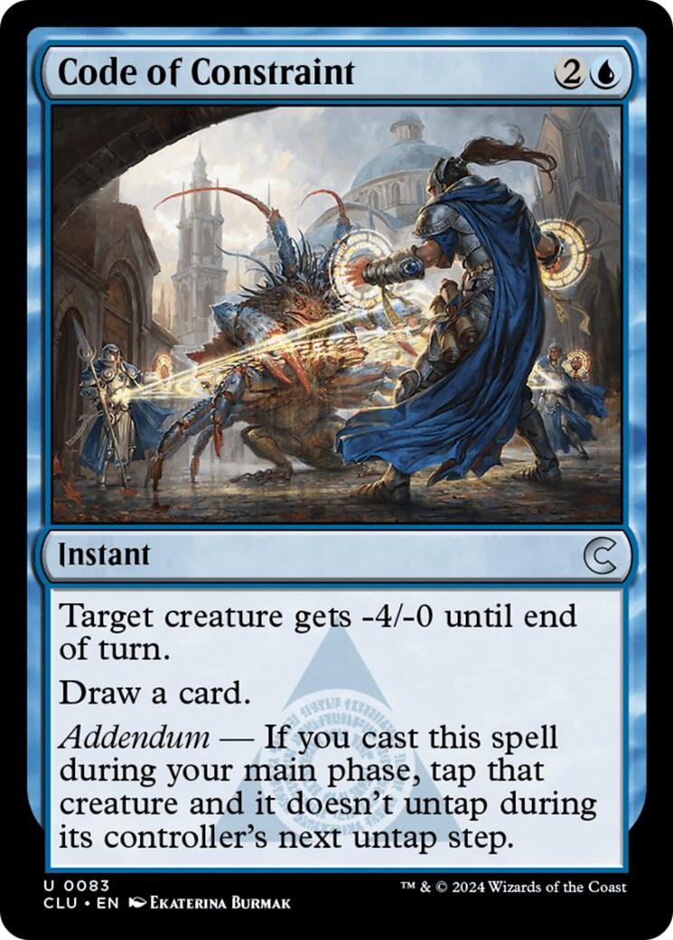 Code of Constraint [Ravnica: Clue Edition] | Odin's Place
