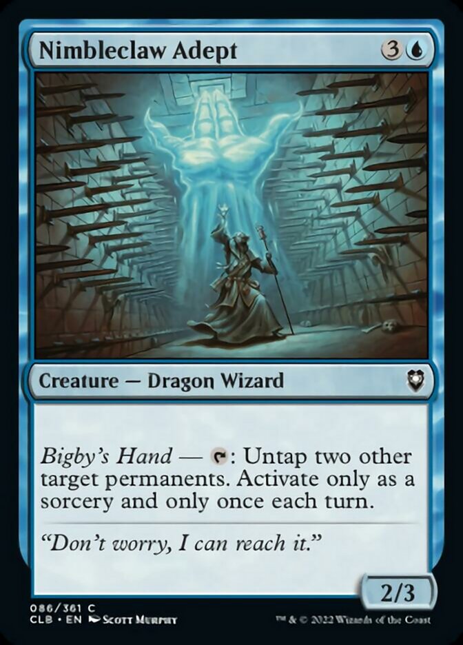 Nimbleclaw Adept [Commander Legends: Battle for Baldur's Gate] | Odin's Place