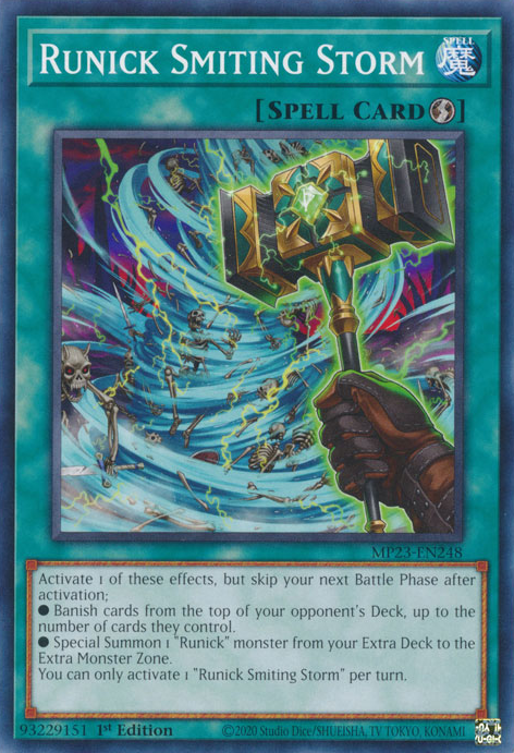 Runick Smiting Storm [MP23-EN248] Common | Odin's Place