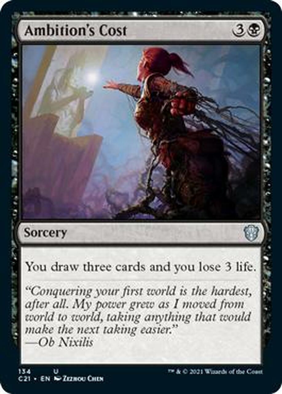 Ambition's Cost [Commander 2021] | Odin's Place