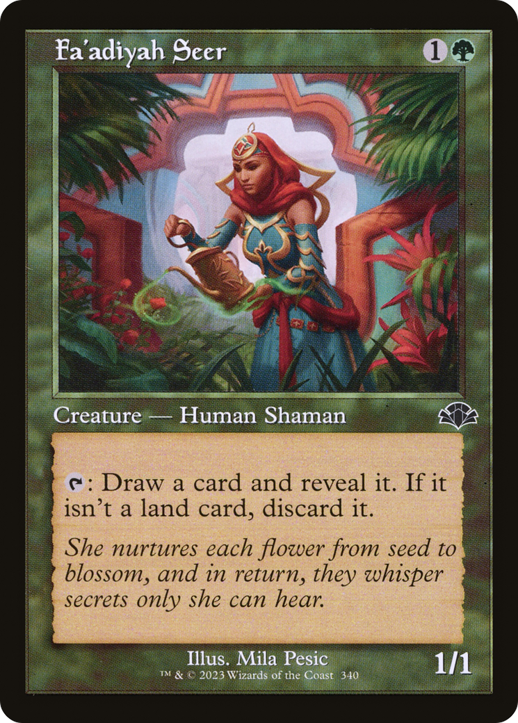 Fa'adiyah Seer (Retro) [Dominaria Remastered] | Odin's Place