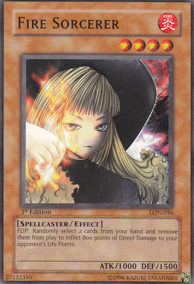 Fire Sorcerer [LON-036] Common | Odin's Place