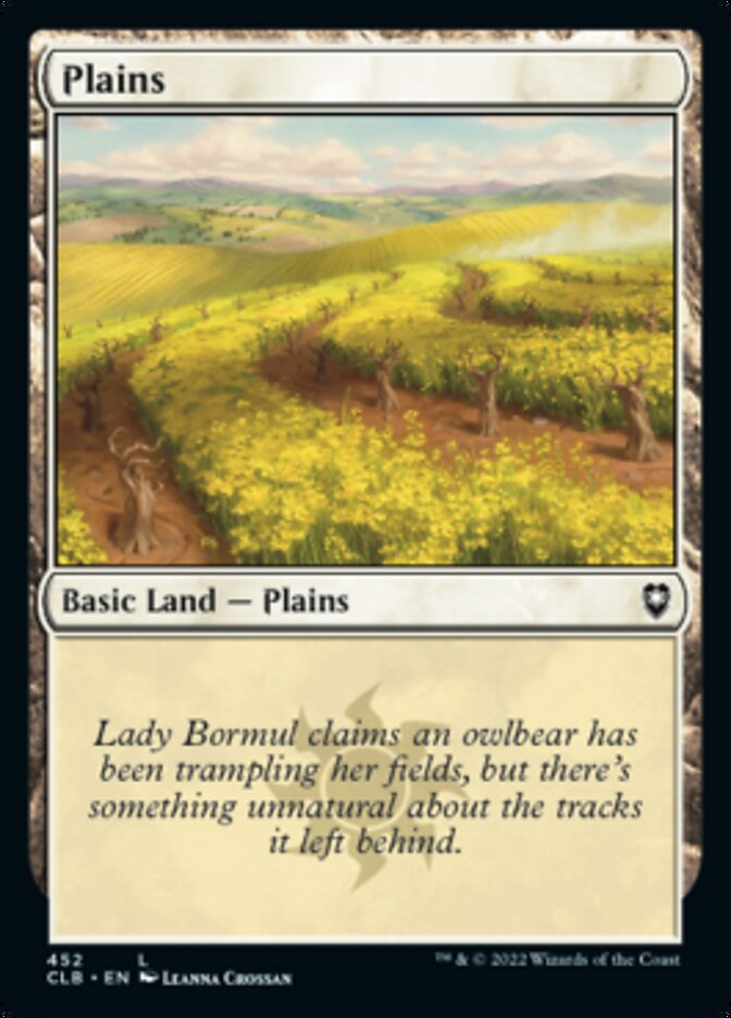 Plains (452) [Commander Legends: Battle for Baldur's Gate] | Odin's Place