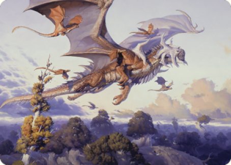 Rith, Liberated Primeval Art Card [Dominaria United Art Series] | Odin's Place