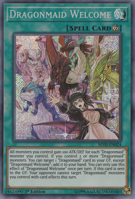 Dragonmaid Welcome [MYFI-EN024] Secret Rare | Odin's Place