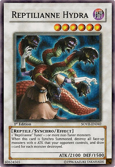 Reptilianne Hydra [SOVR-EN042] Super Rare | Odin's Place
