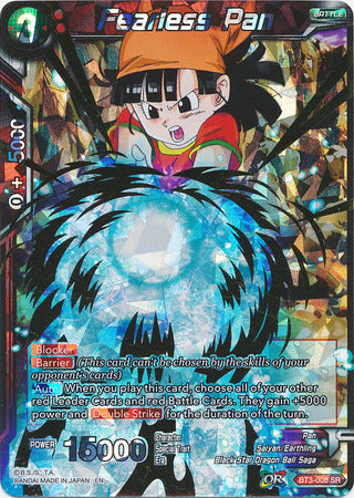 Fearless Pan (Shatterfoil) (BT3-008) [Dragon Brawl] | Odin's Place