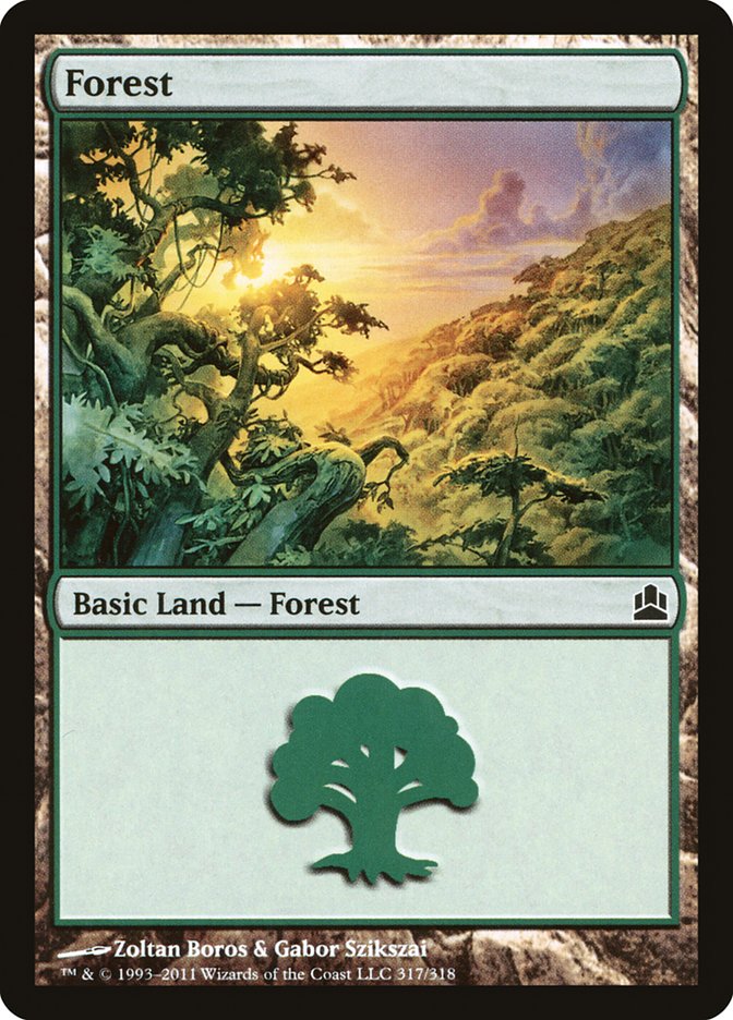 Forest (317) [Commander 2011] | Odin's Place