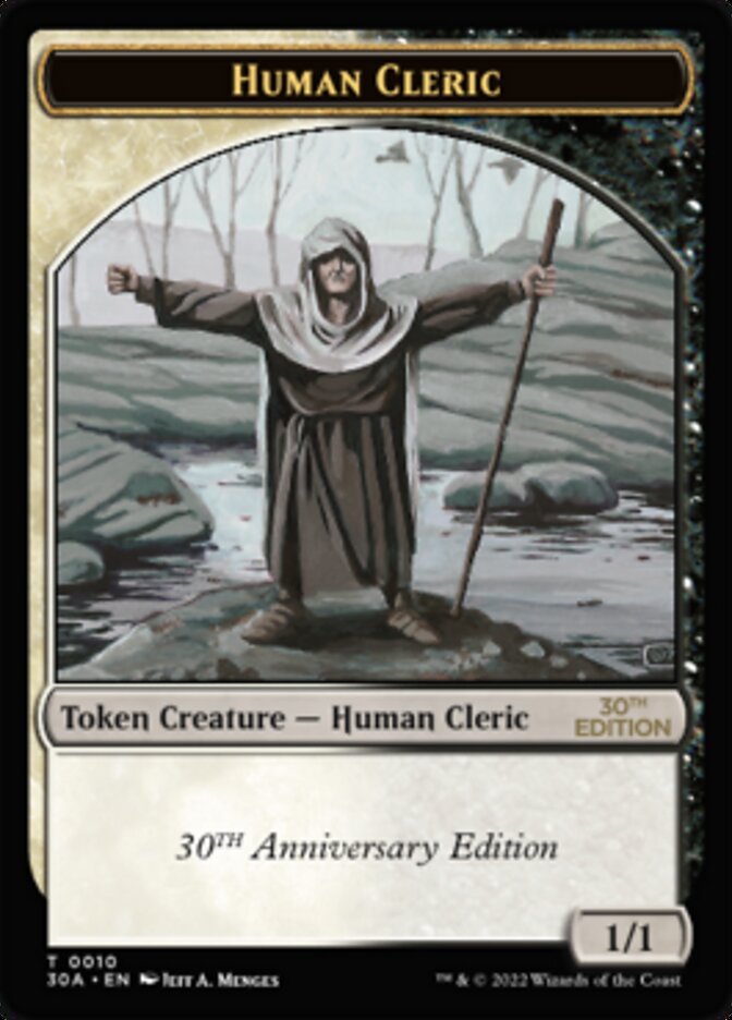 Human Cleric Token [30th Anniversary Tokens] | Odin's Place