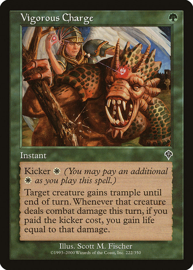 Vigorous Charge (222) [Invasion] | Odin's Place