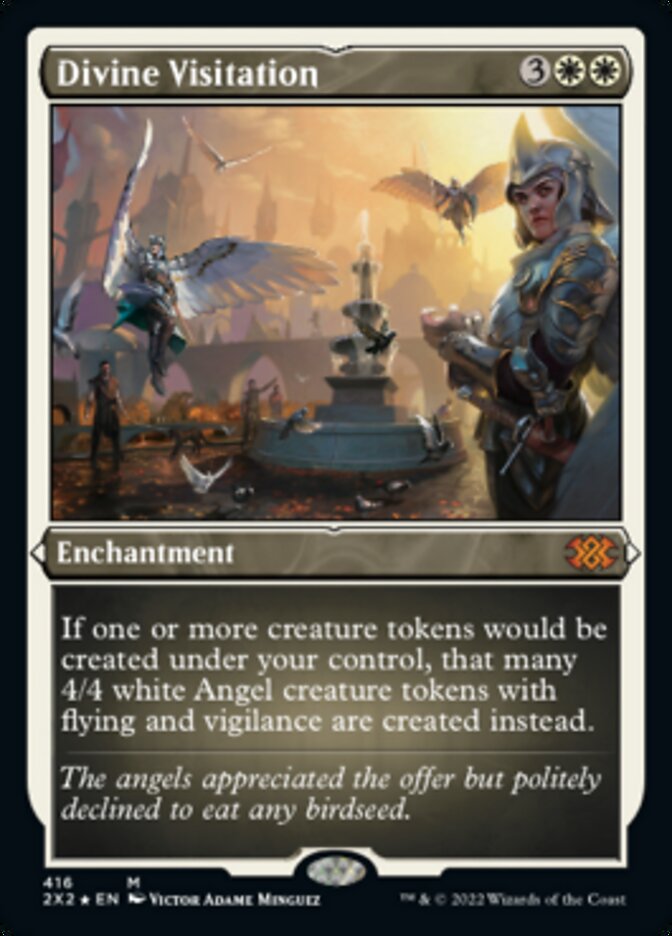 Divine Visitation (Foil Etched) [Double Masters 2022] | Odin's Place
