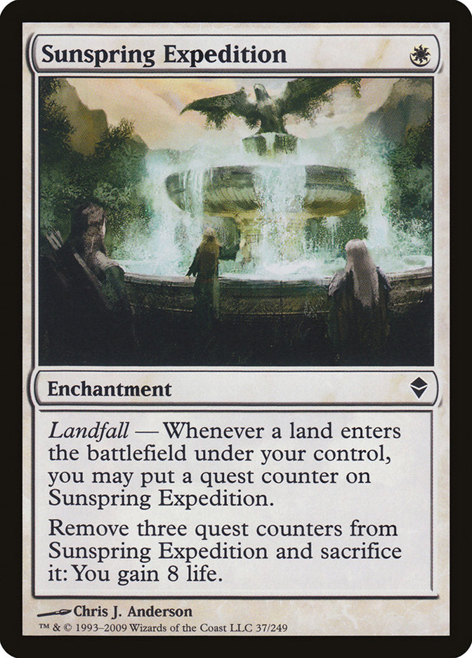 Sunspring Expedition (37) [Zendikar] | Odin's Place