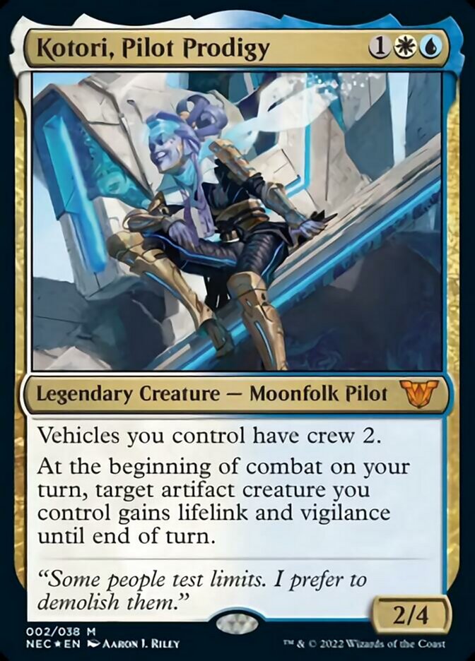 Kotori, Pilot Prodigy [Kamigawa: Neon Dynasty Commander] | Odin's Place