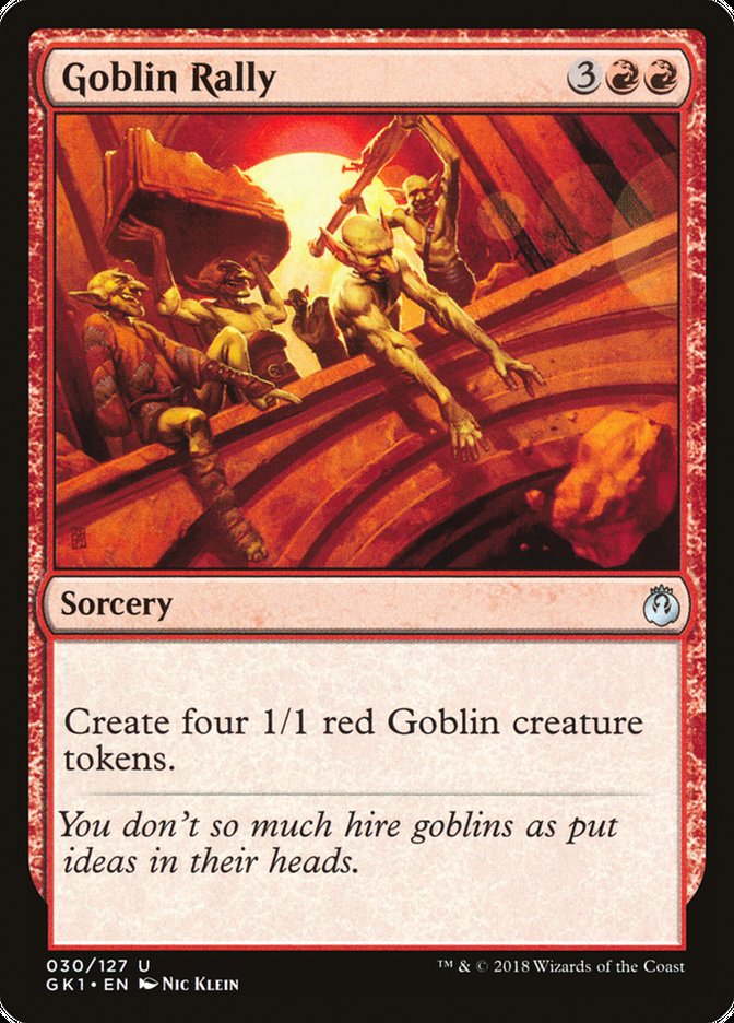 Goblin Rally (30) [Guilds of Ravnica Guild Kit] | Odin's Place
