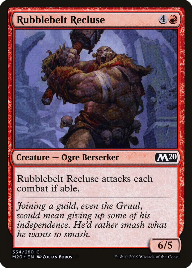 Rubblebelt Recluse [Core Set 2020] | Odin's Place