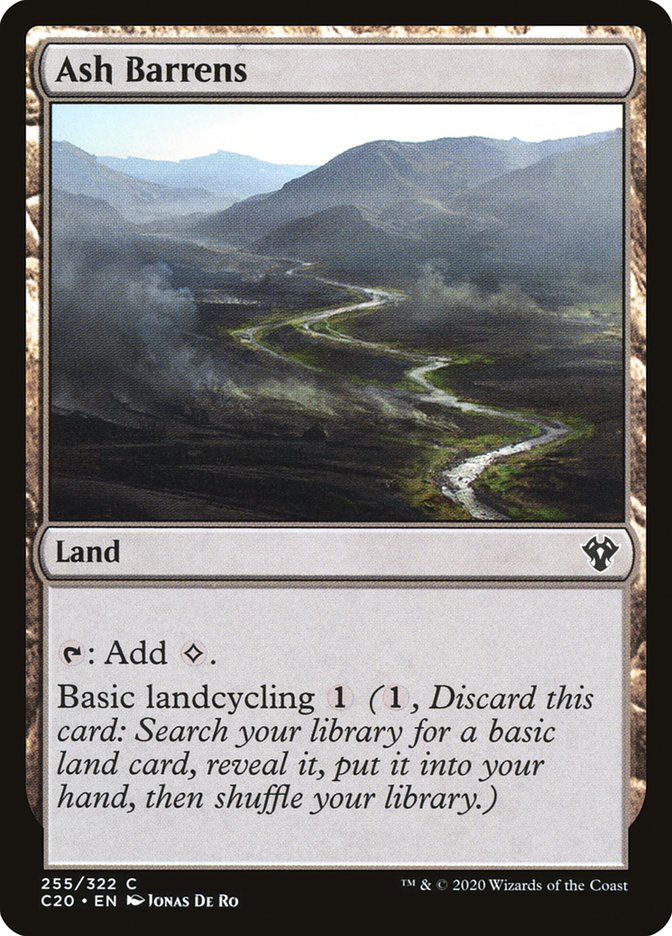 Ash Barrens [Commander 2020] | Odin's Place