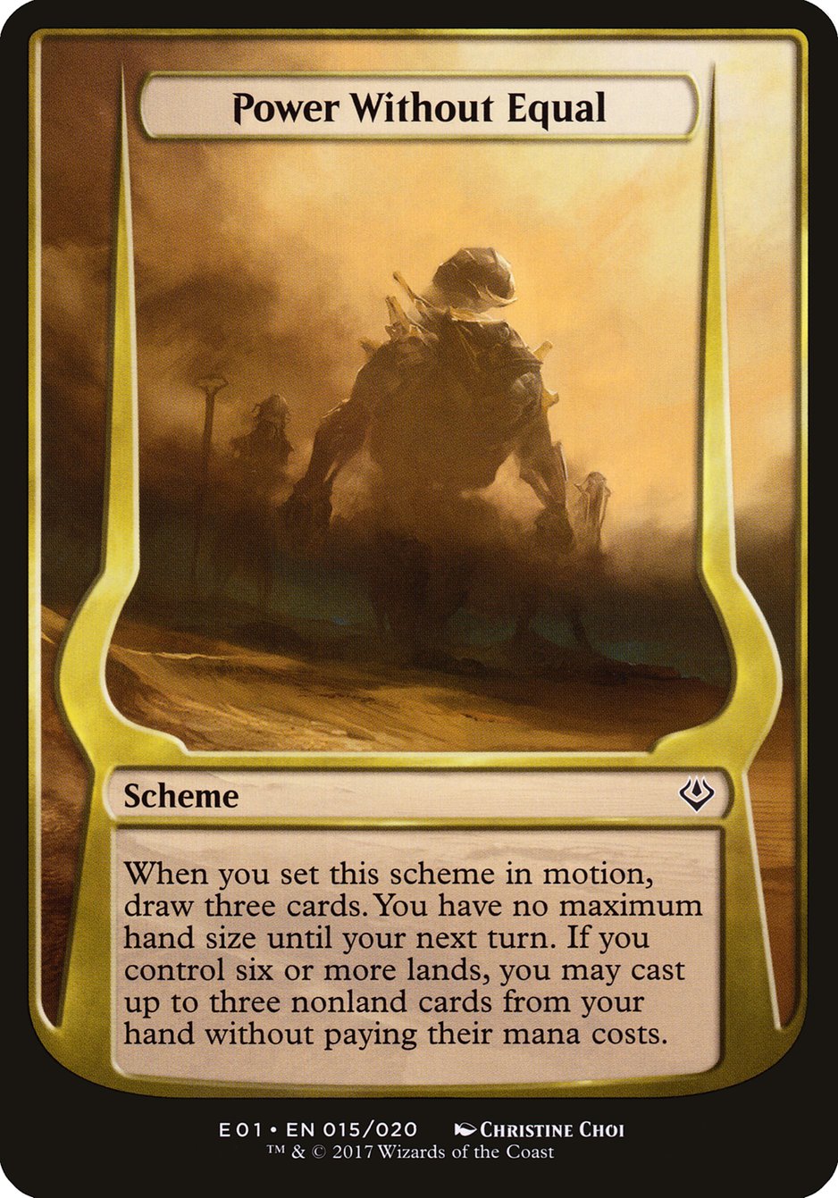 Power Without Equal (15) (Schemes) [Archenemy: Nicol Bolas Schemes] | Odin's Place