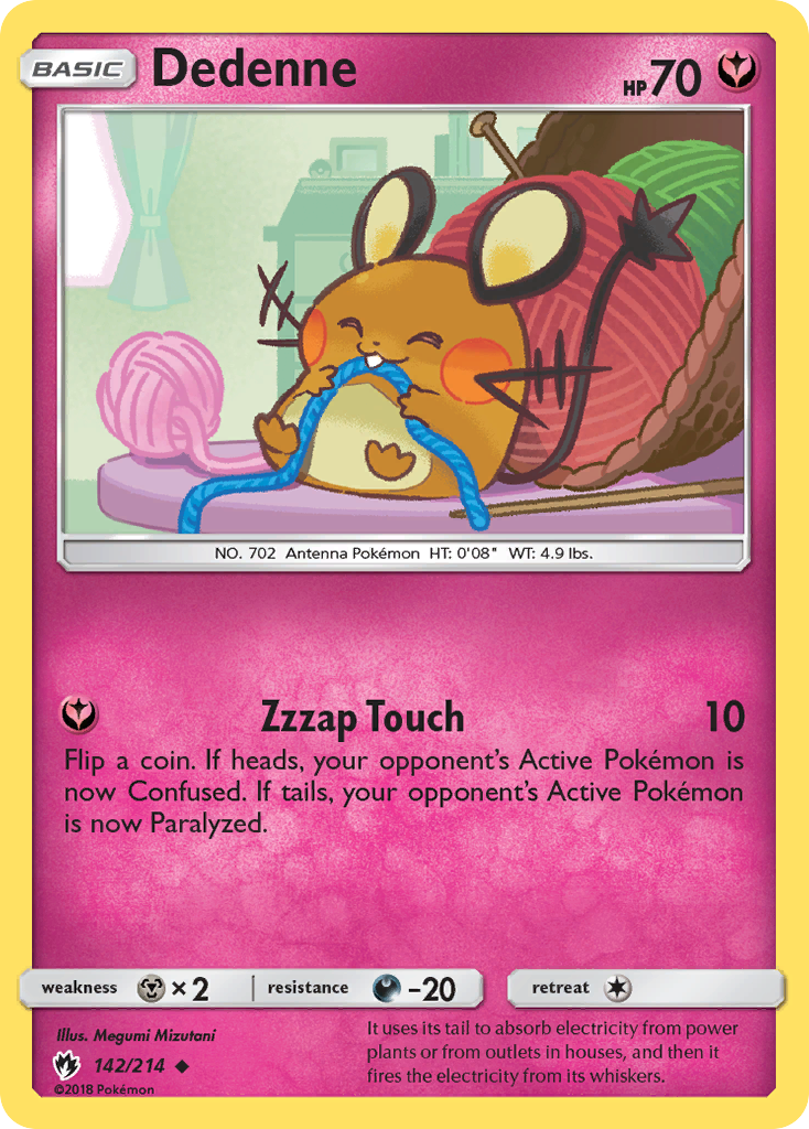 Dedenne (142/214) [Sun & Moon: Lost Thunder] | Odin's Place