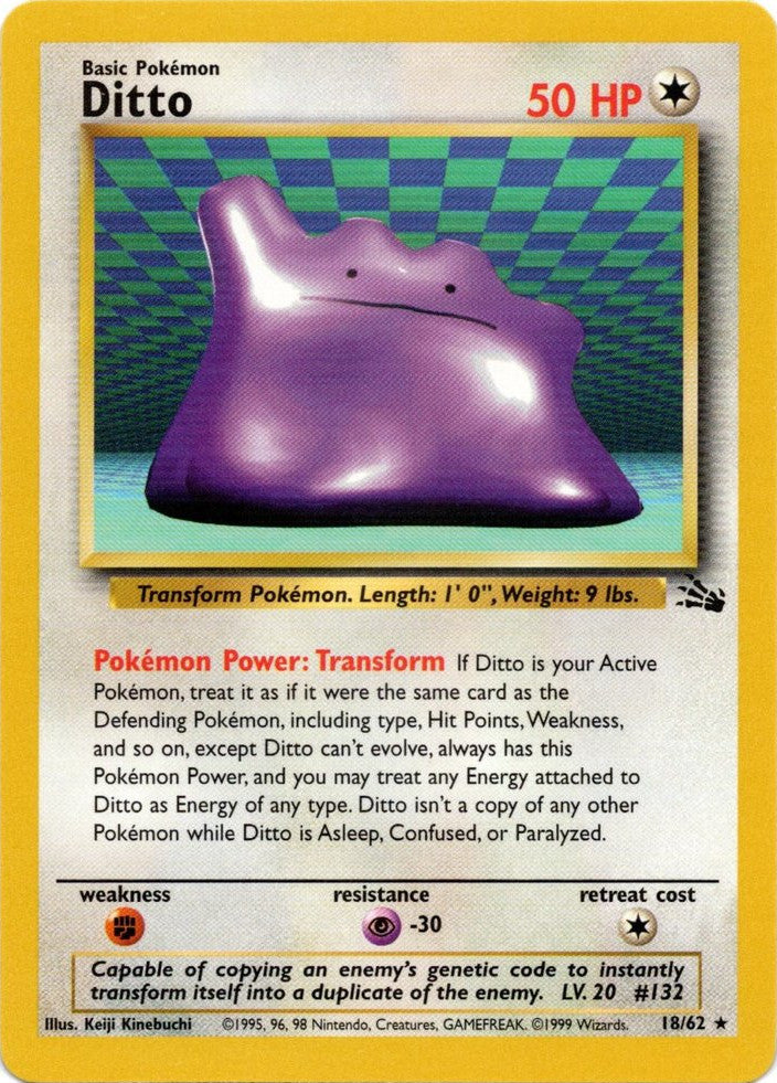 Ditto (18/62) [Fossil Unlimited] | Odin's Place
