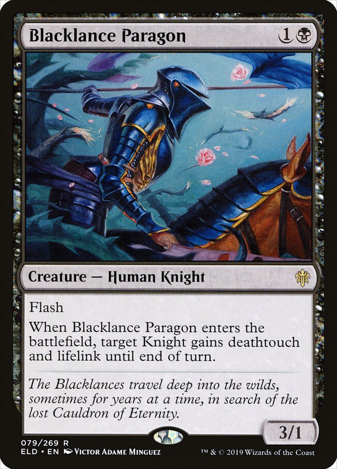 Blacklance Paragon [Throne of Eldraine] | Odin's Place