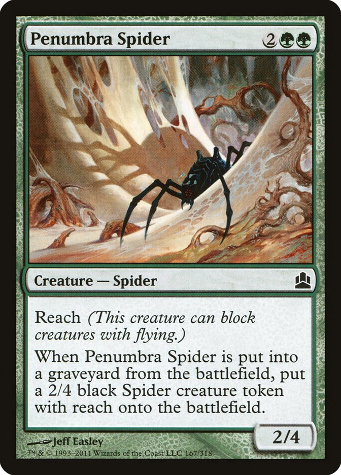 Penumbra Spider (167) [Commander 2011] | Odin's Place