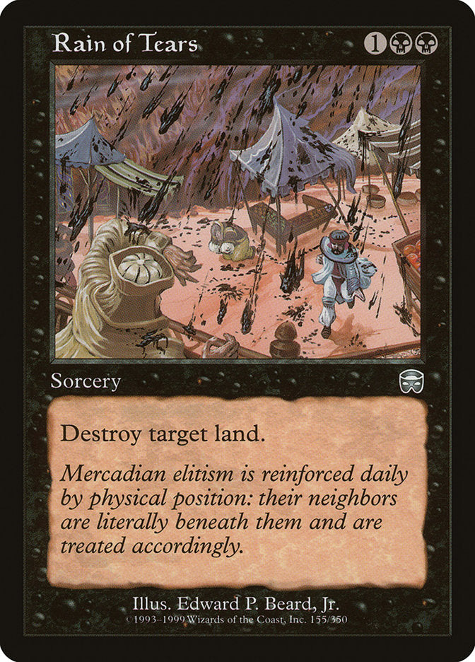 Rain of Tears (155) [Mercadian Masques] | Odin's Place