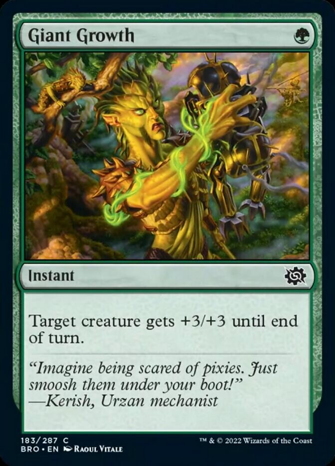 Giant Growth [The Brothers' War] | Odin's Place