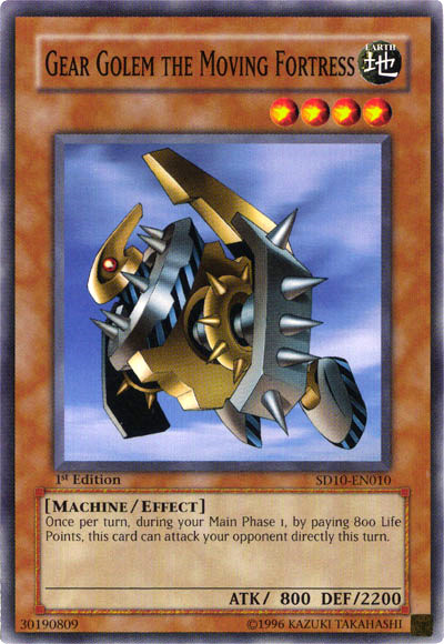 Gear Golem the Moving Fortress [SD10-EN010] Common | Odin's Place