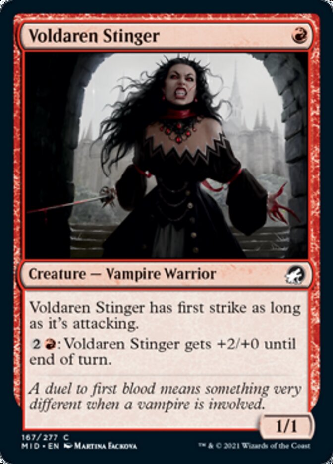 Voldaren Stinger [Innistrad: Midnight Hunt] | Odin's Place