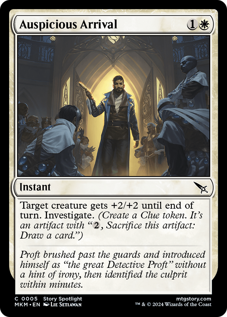 Auspicious Arrival [Murders at Karlov Manor] | Odin's Place