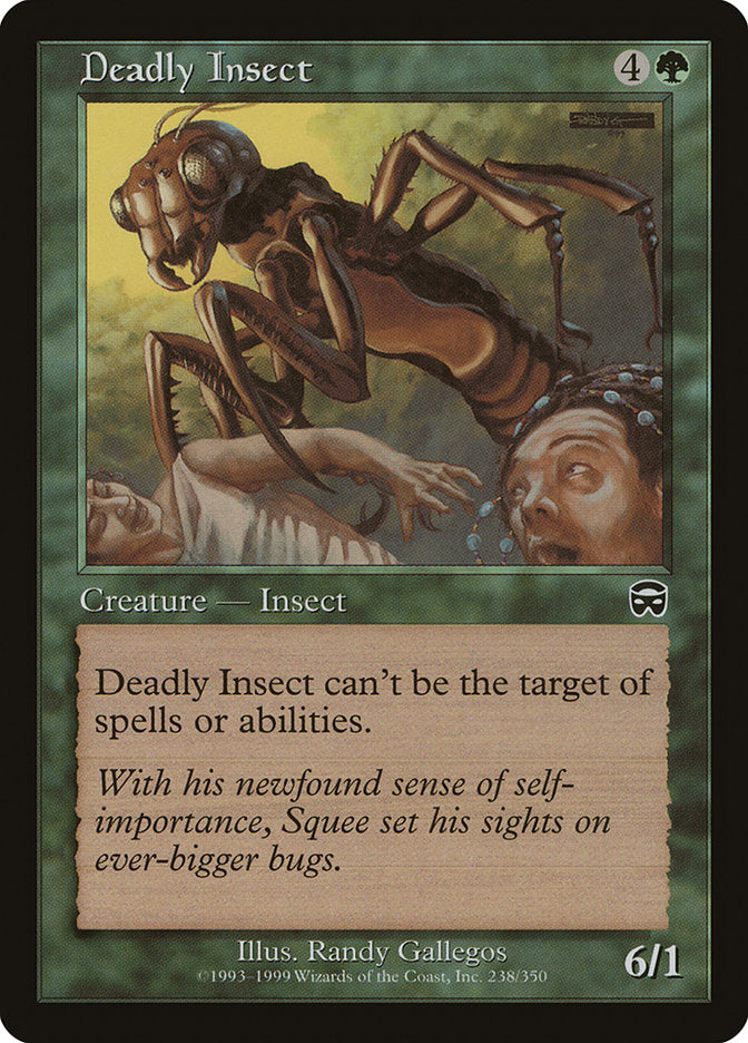 Deadly Insect (238) [Mercadian Masques] | Odin's Place