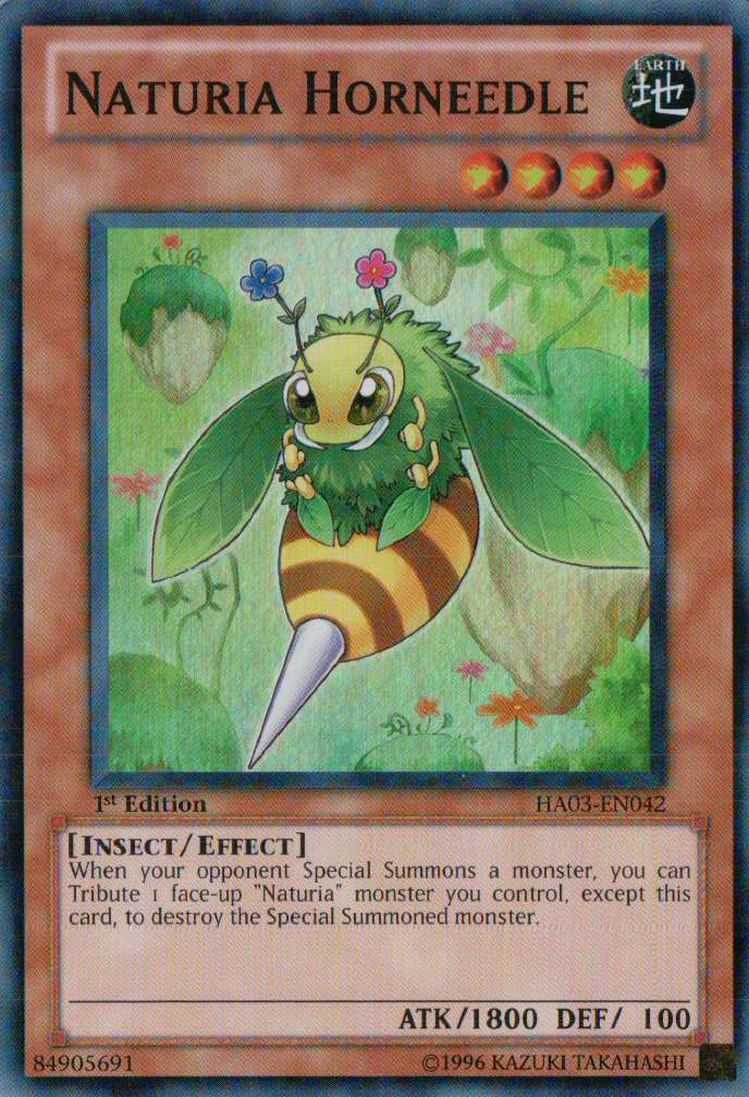 Naturia Horneedle [HA03-EN042] Super Rare | Odin's Place