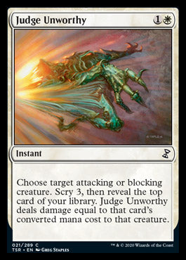 Judge Unworthy [Time Spiral Remastered] | Odin's Place