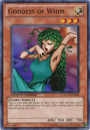 Goddess of Whim [GLD4-EN008] Common | Odin's Place