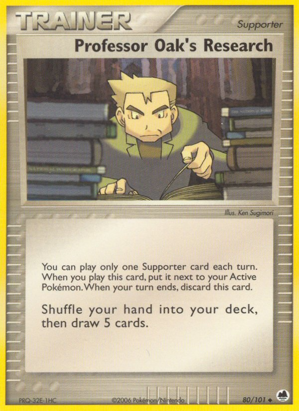 Professor Oak's Research (80/101) [EX: Dragon Frontiers] | Odin's Place