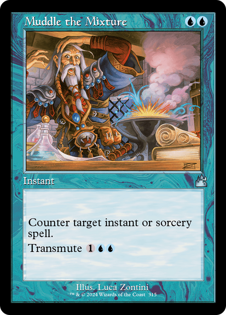 Muddle the Mixture (Retro Frame) [Ravnica Remastered] | Odin's Place