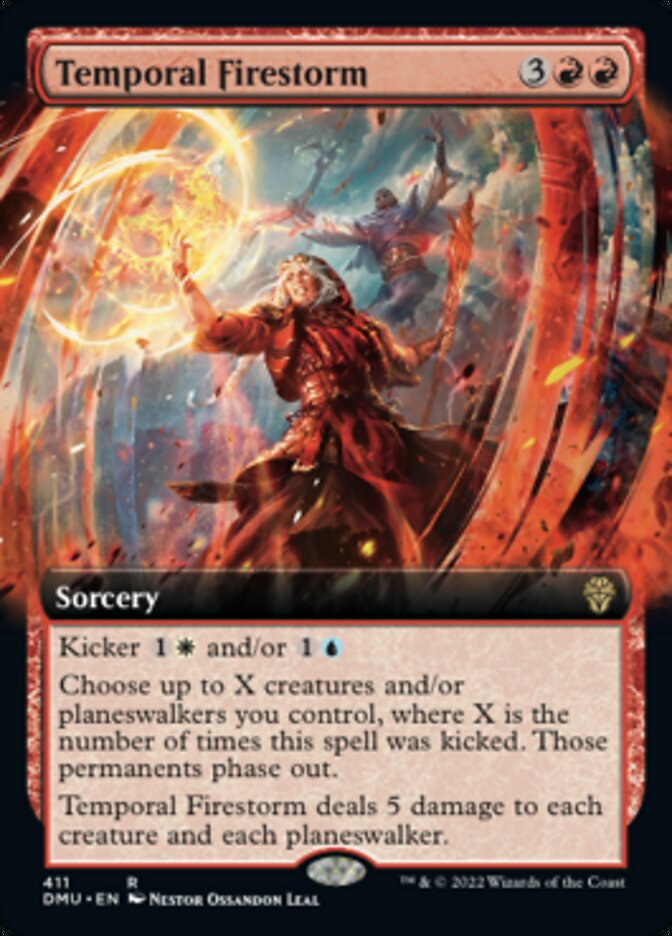Temporal Firestorm (Extended Art) [Dominaria United] | Odin's Place