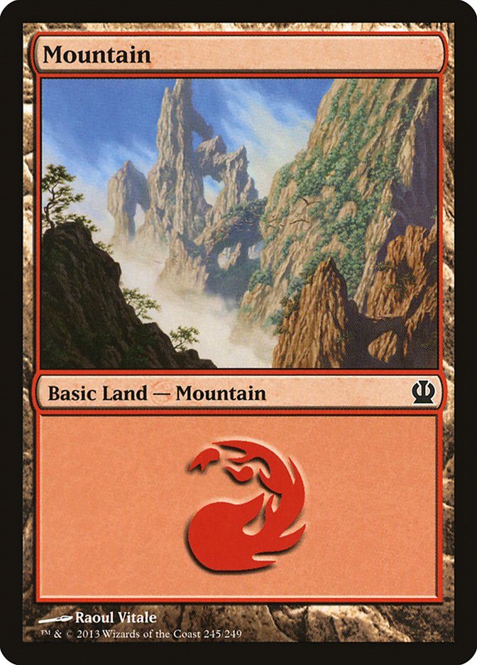 Mountain (245) [Theros] | Odin's Place