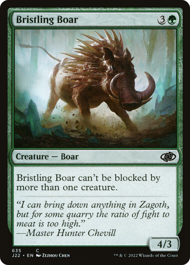 Bristling Boar [Jumpstart 2022] | Odin's Place