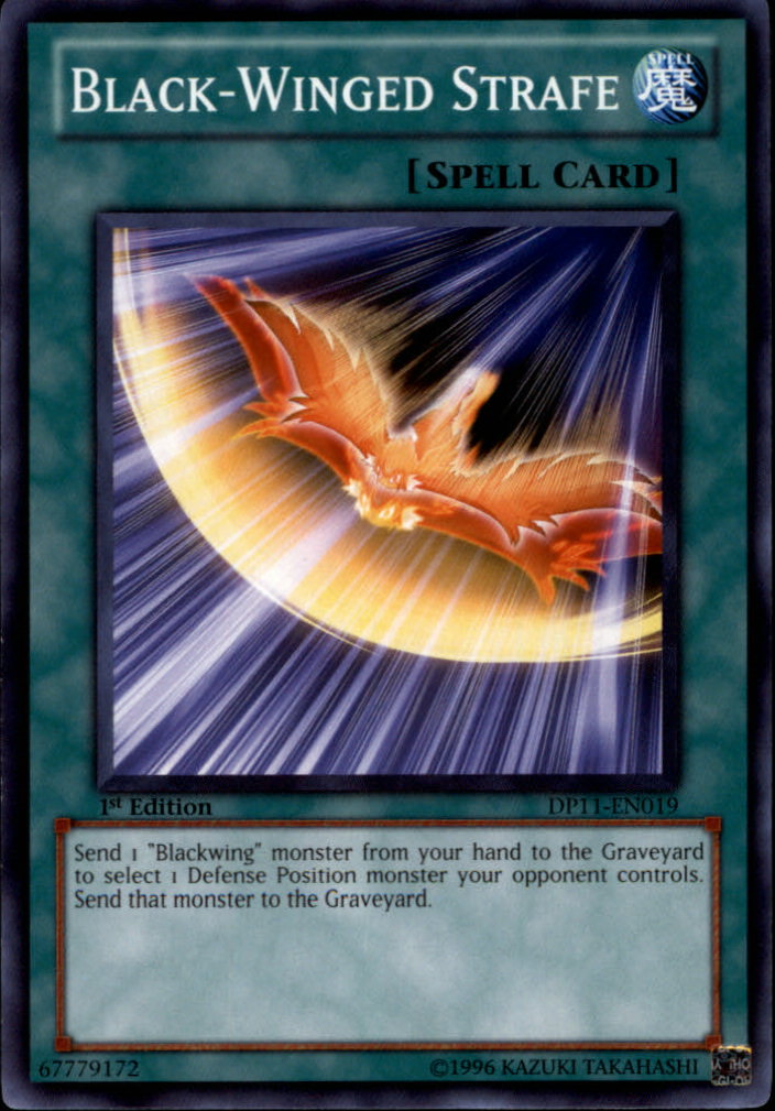 Black-Winged Strafe [DP11-EN019] Common | Odin's Place