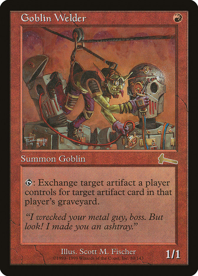 Goblin Welder (80) [Urza's Legacy] | Odin's Place