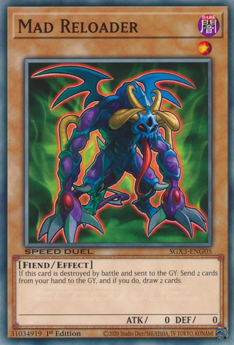 Mad Reloader [SGX3-ENG05] Common | Odin's Place