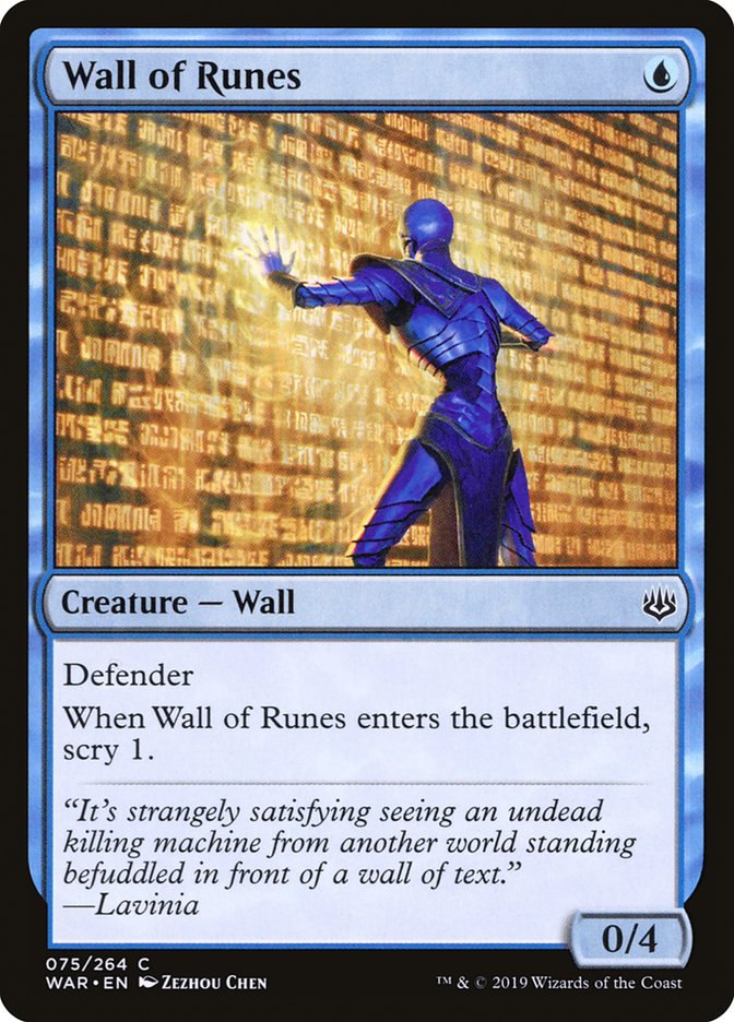 Wall of Runes (75) [War of the Spark] | Odin's Place