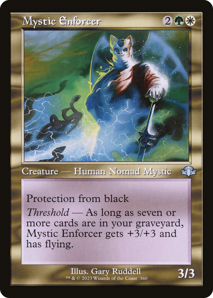 Mystic Enforcer (Retro) [Dominaria Remastered] | Odin's Place